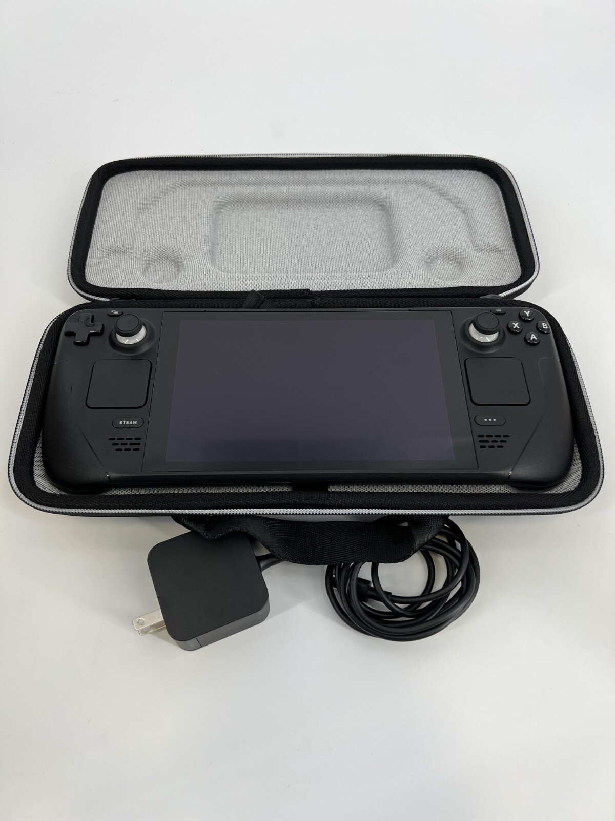 Valve Steam Deck Handheld Console Black 512GB Very Good Condition W/Case/Charger