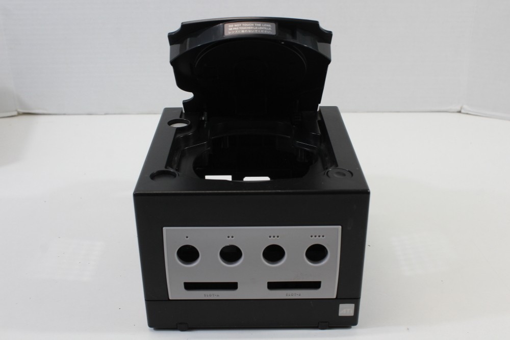 Nintendo GameCube Console OEM Replacement Shell Jet Black DOL-001 Cos.Damage #3
