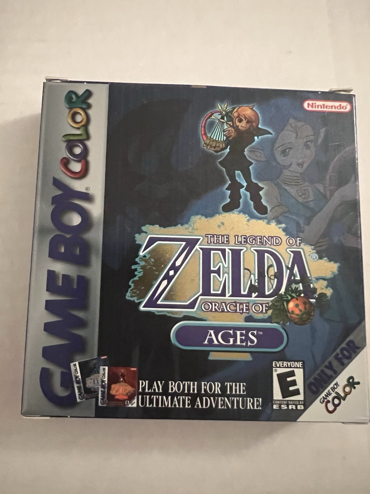 Zelda: Oracle of Ages GBC NTSC-U/C Manual Included CIB Complete