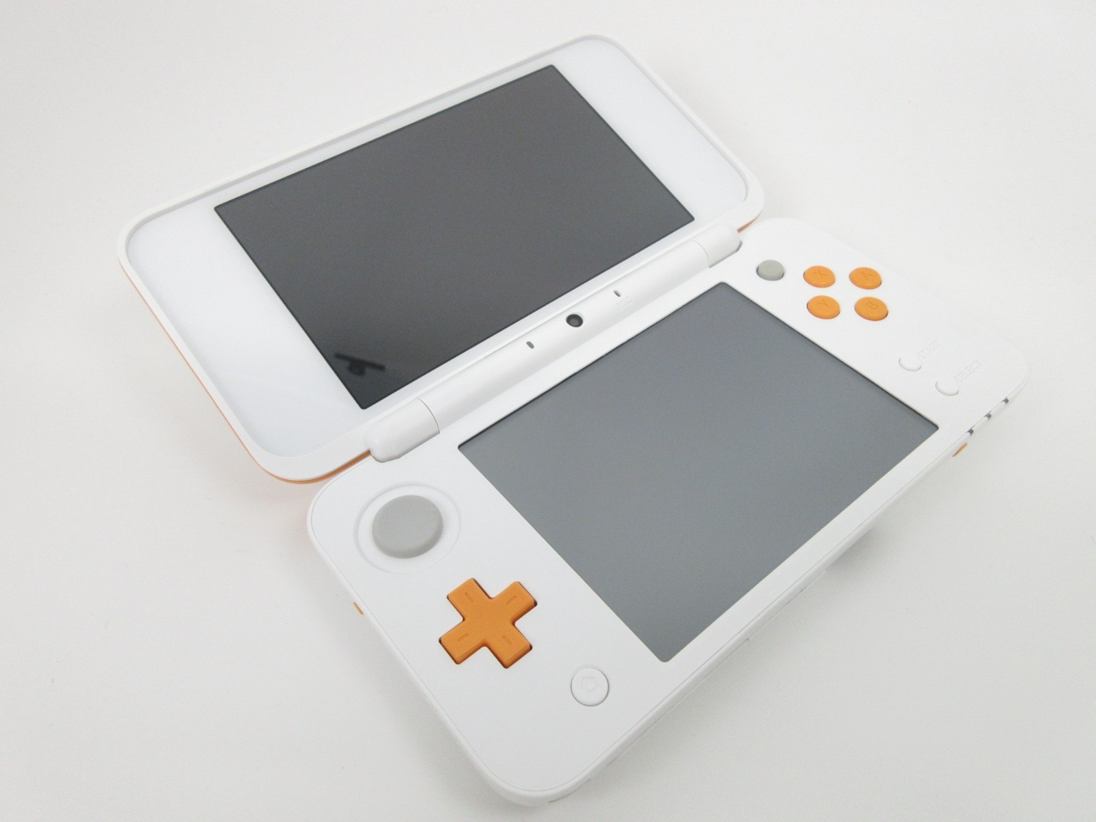 【Near Mint】Nintendo New 2DS LL XL White x Orange Console ONLY Japan Ver. #DEN052