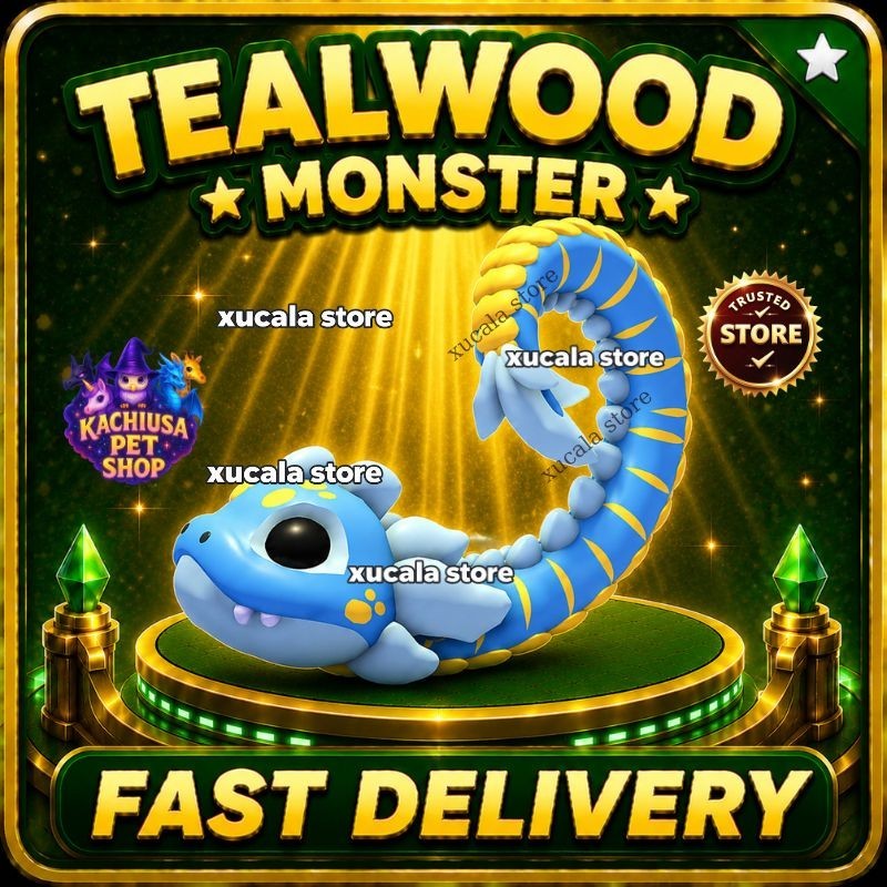 🔥 Tealwood Monster & Rainbow Trout Combo | MFR/NFR/FR Adopt Hot Pet ⚡ Fast Deli
