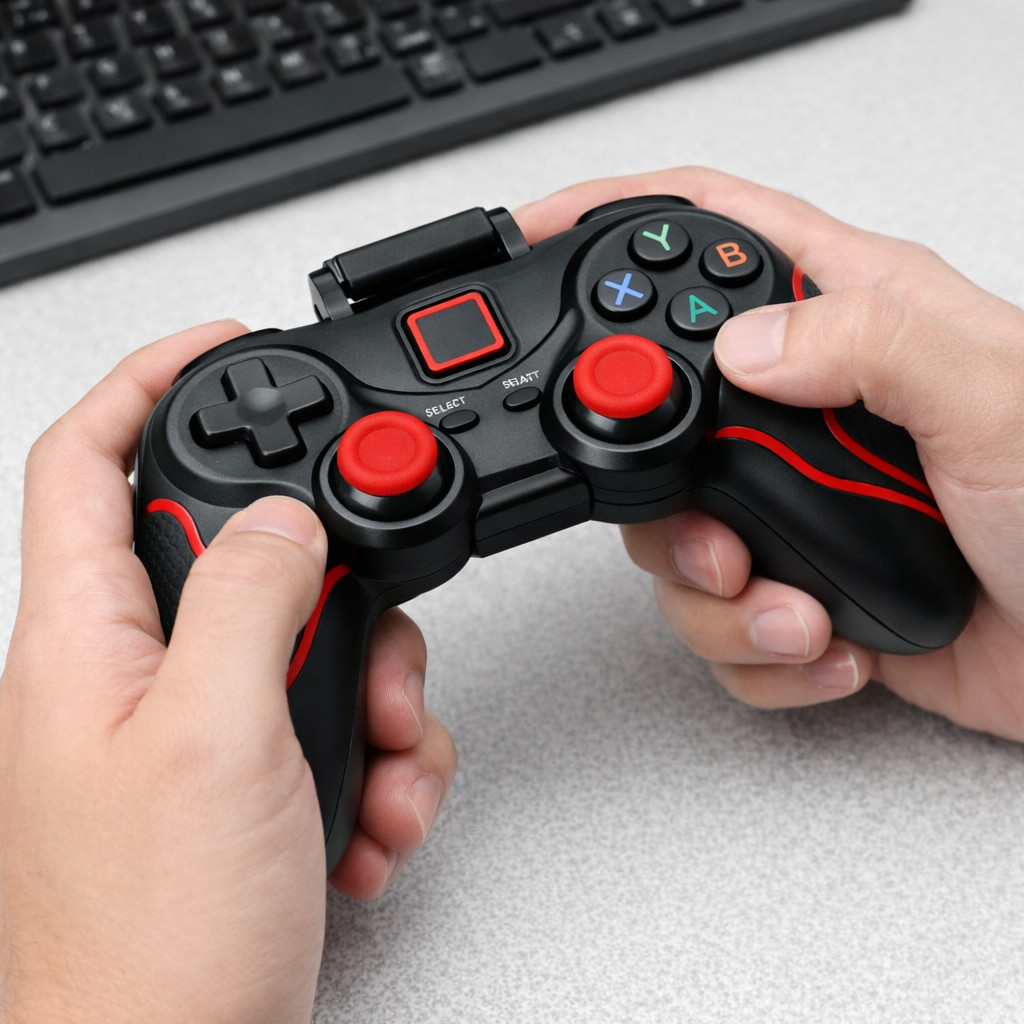 Wireless Bluetooth Game Controller Gamepad For Android iPhone Tablet PC Phone
