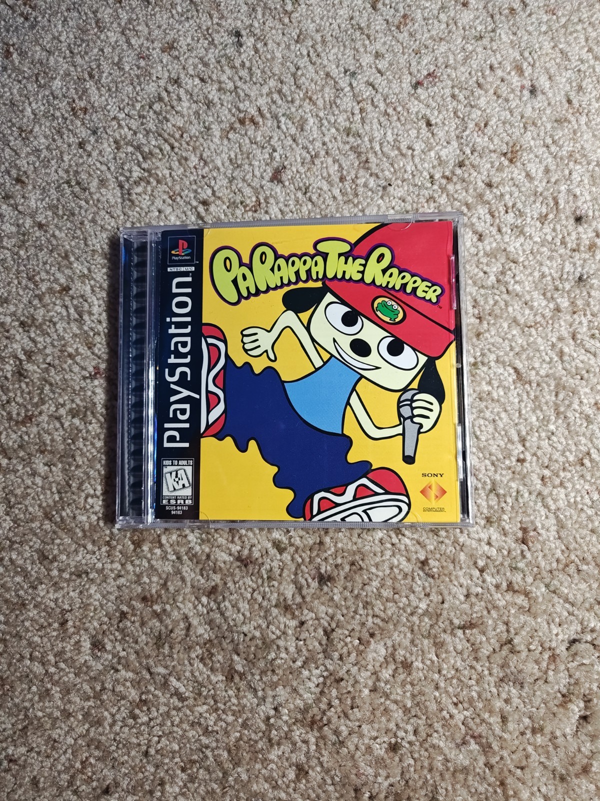 PaRappa the Rapper (Sony PlayStation 1, 1997) Complete PS1