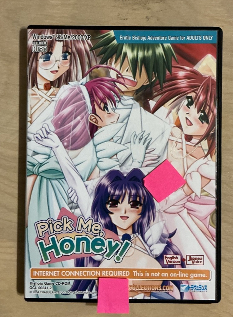 PICK ME HONEY GCOLLECTIONS Adult manga PC CD ROM game Virtual Mate Adult Content