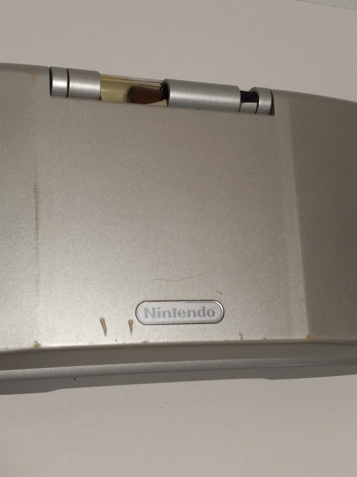 Japanese Nintendo DS Fat NTR-001 (Silver) – Tested Working + Charger & Stylus