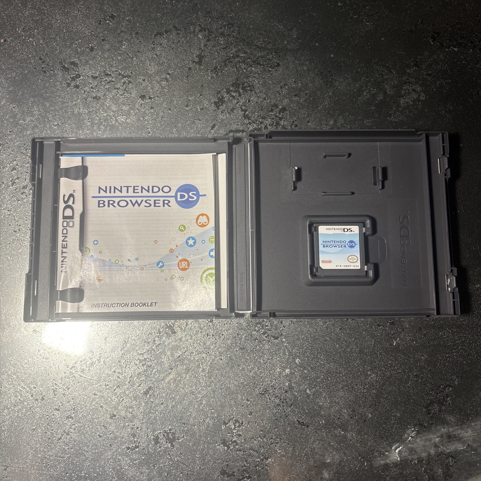 Nintendo DS Browser (Nintendo DS, 2007) – Cartridge, Manual, & Case