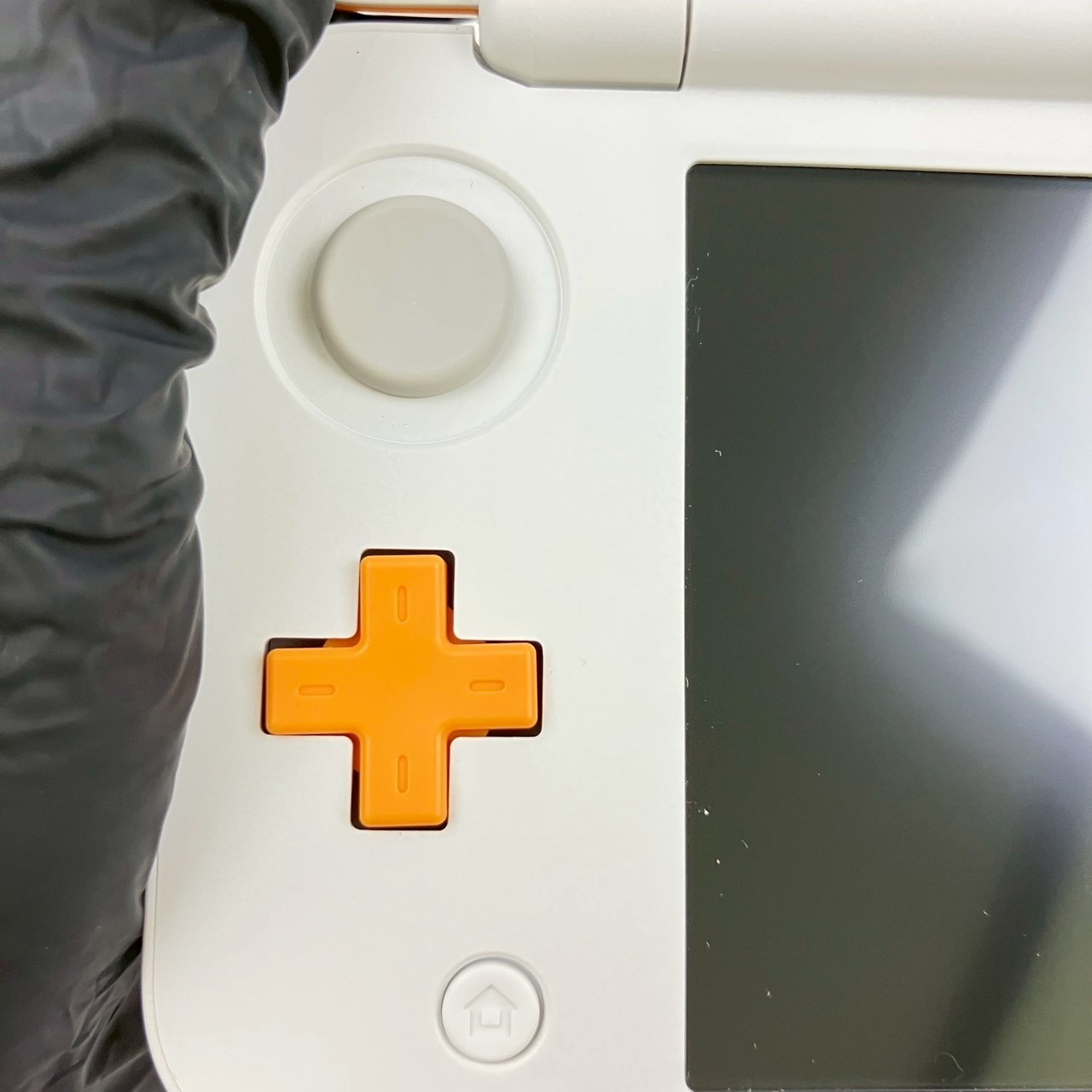 Nintendo new 2DS LL XL White Orange Console S Rank Japanese Only Boxed