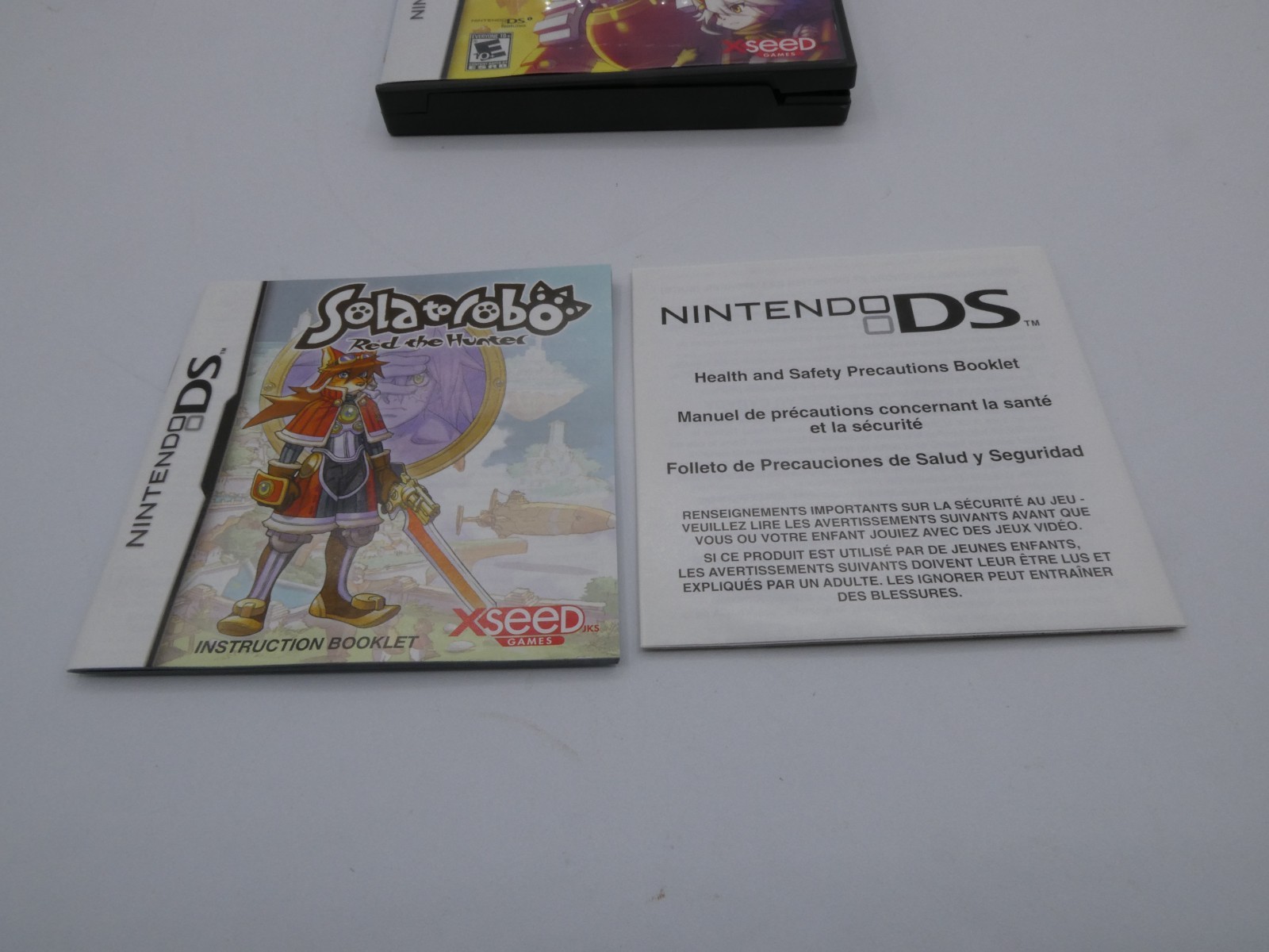 Solatorobo: Red the Hunter (Nintendo DS, 2011) – Complete w/ Manual CIB Tested