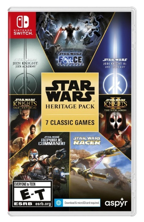 Star Wars Heritage Pack – Nintendo Switch – NEW & SEALED – US Version