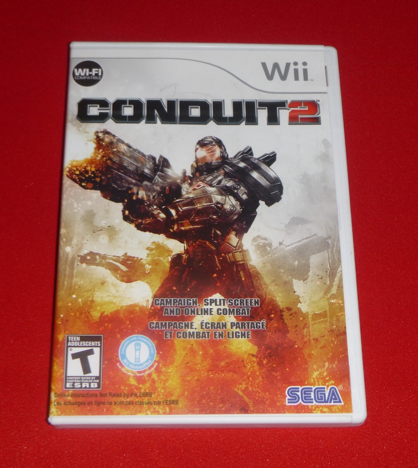 Conduit 2 (Nintendo Wii, 2011)-No Manual