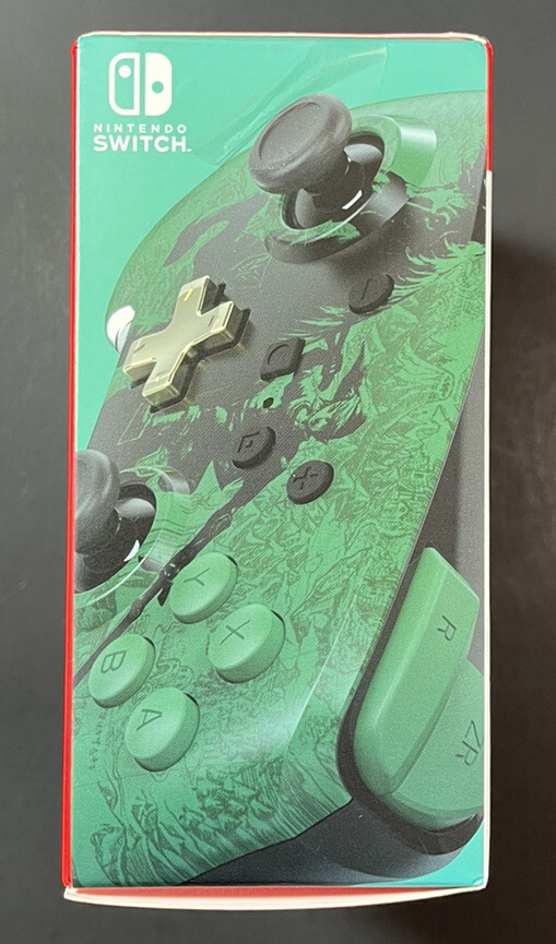 Official Nintendo Switch Enhanced Wireless Controller [ Link Silhouette ] NEW