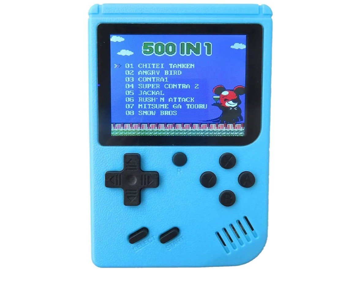500 Classic Games Handheld Retro Video FC Game Console Player For Kids Adults