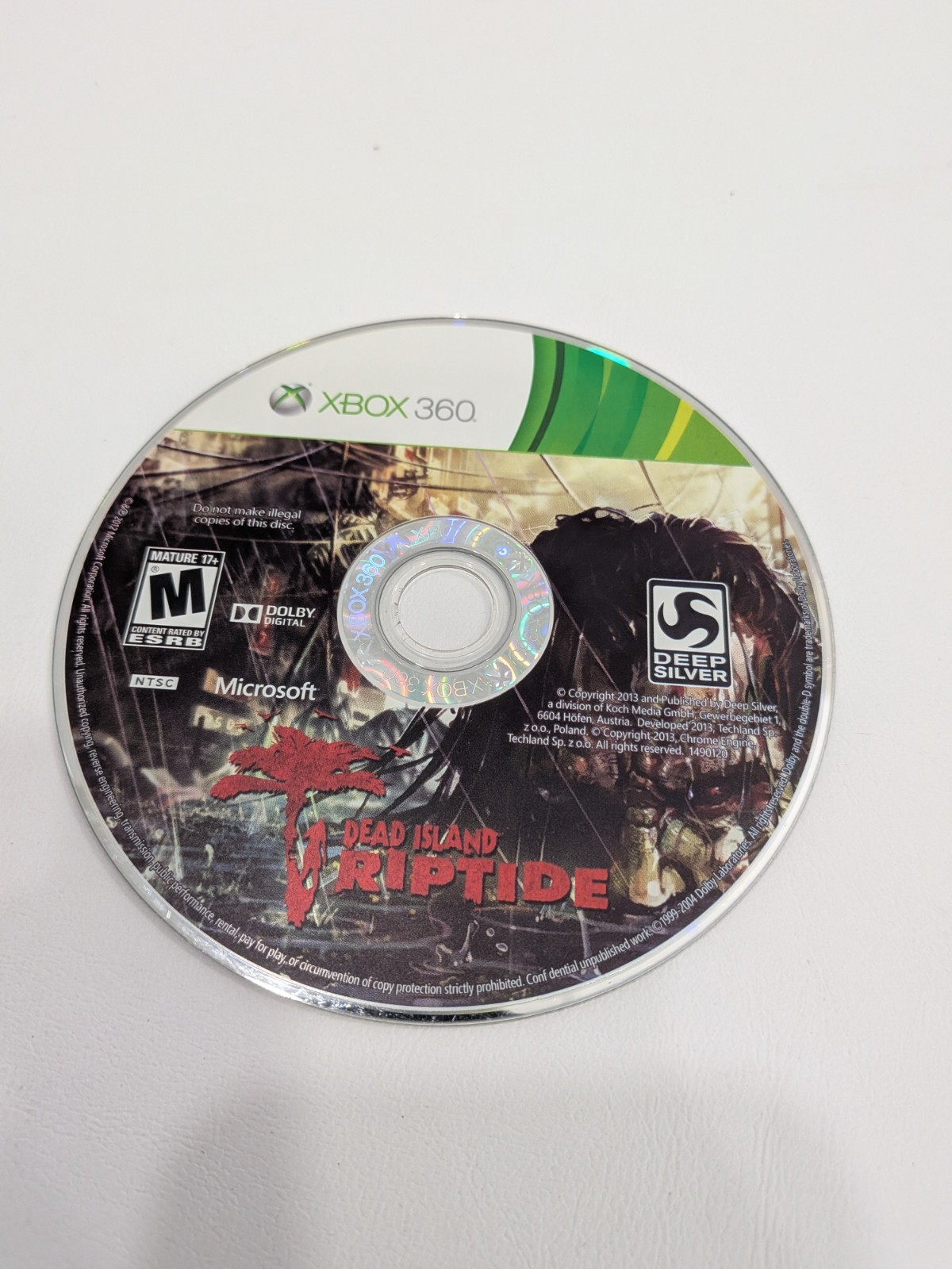 Dead Island Riptide Xbox 360