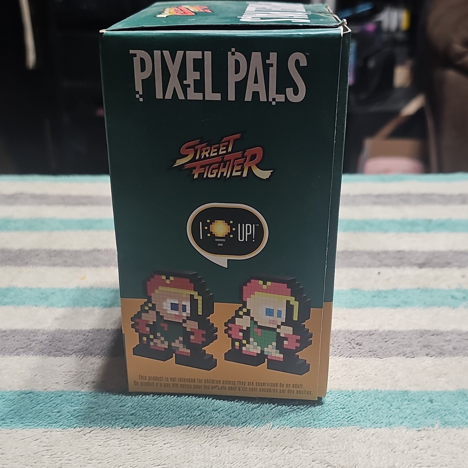 PDP Pixel Pals Light Up Cammy Lamp Street Fighter 021 Boxed 2017