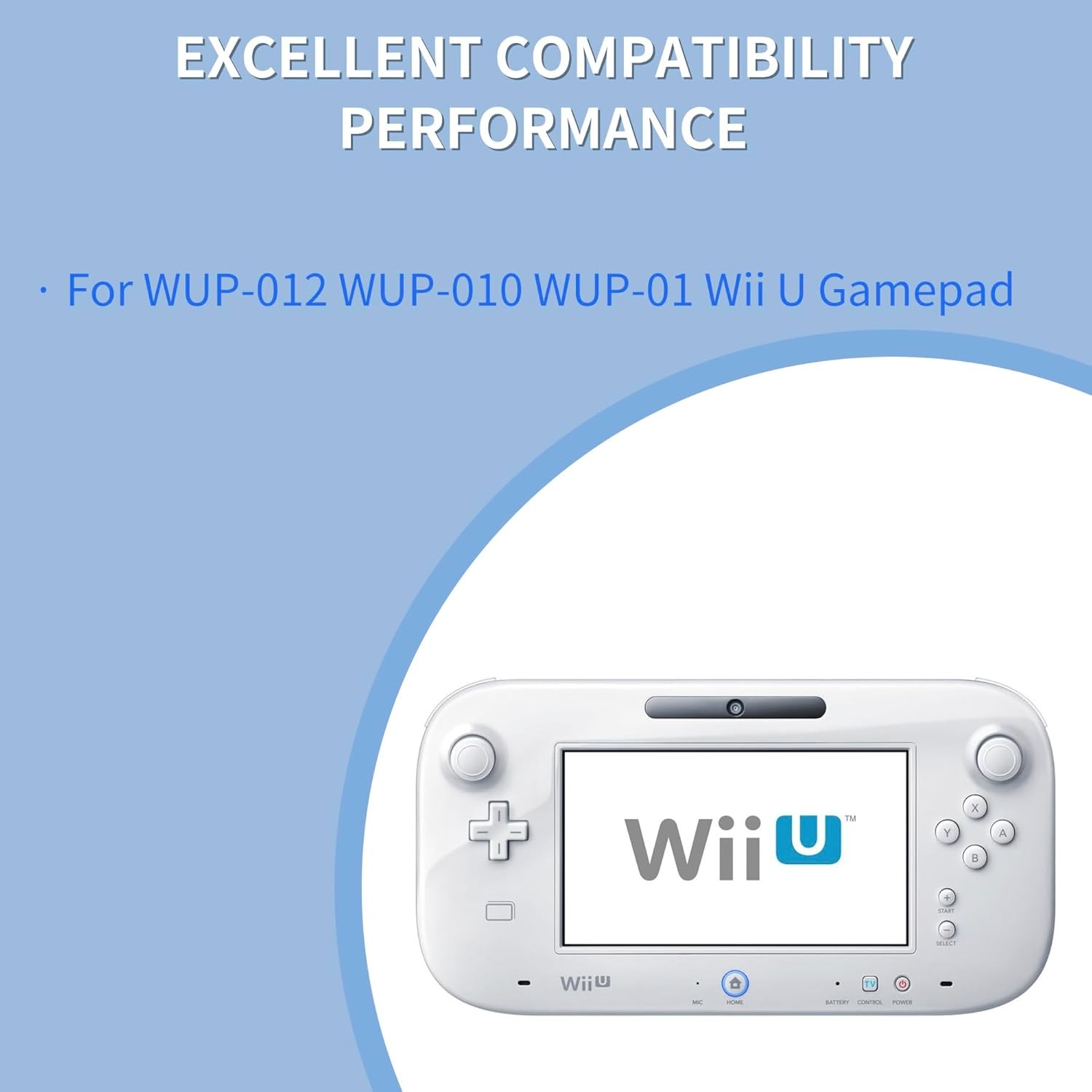WUP 001 WUP 012 WUP 010 Gamepad Battery Rechargeable Battery Replacement