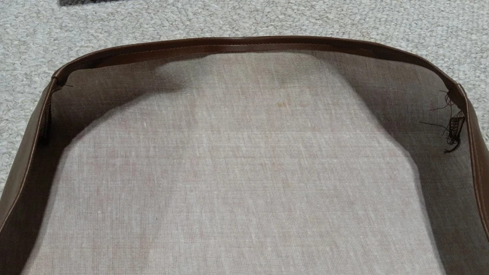 Atari 5200 Vintage 1983 Original Brown Console Dust Cover ONLY