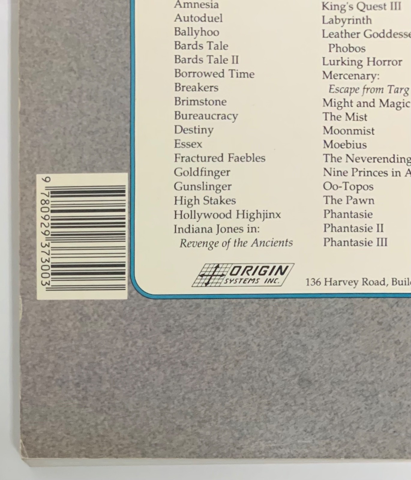 Quest for Clues for Origin Games Strategy Guide Edited by Shay Addams