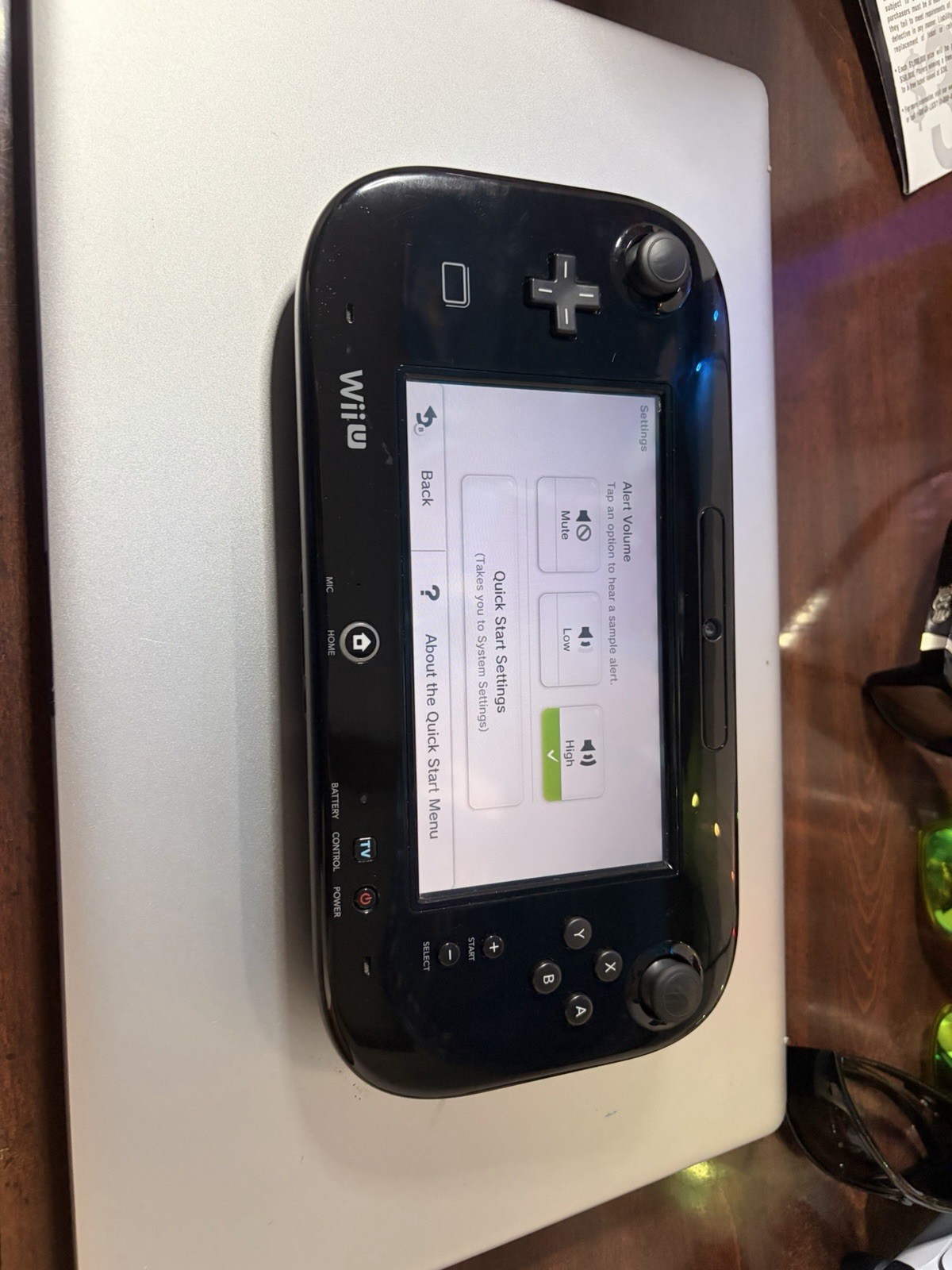 Nintendo WUP-010 Gamepad