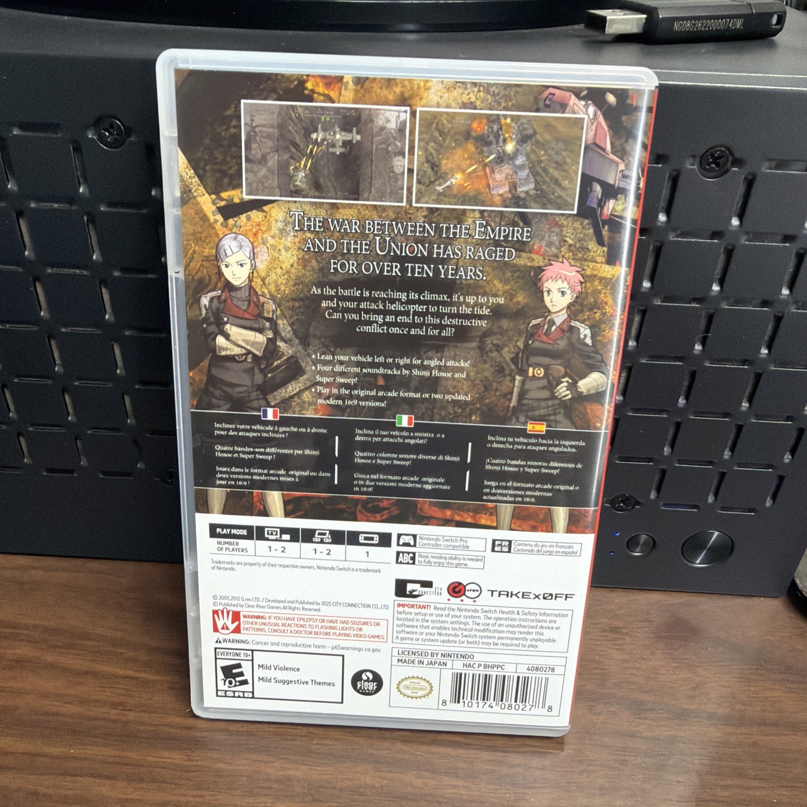 UNDER DEFEAT – Nintendo Switch – Japanese Version schmup us usa seller