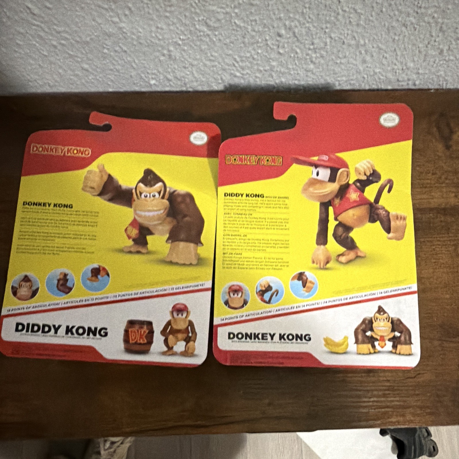 JAKKS Pacific Donkey Kong & Diddy Kong Articulated 2-Pack MPN 2573WE01