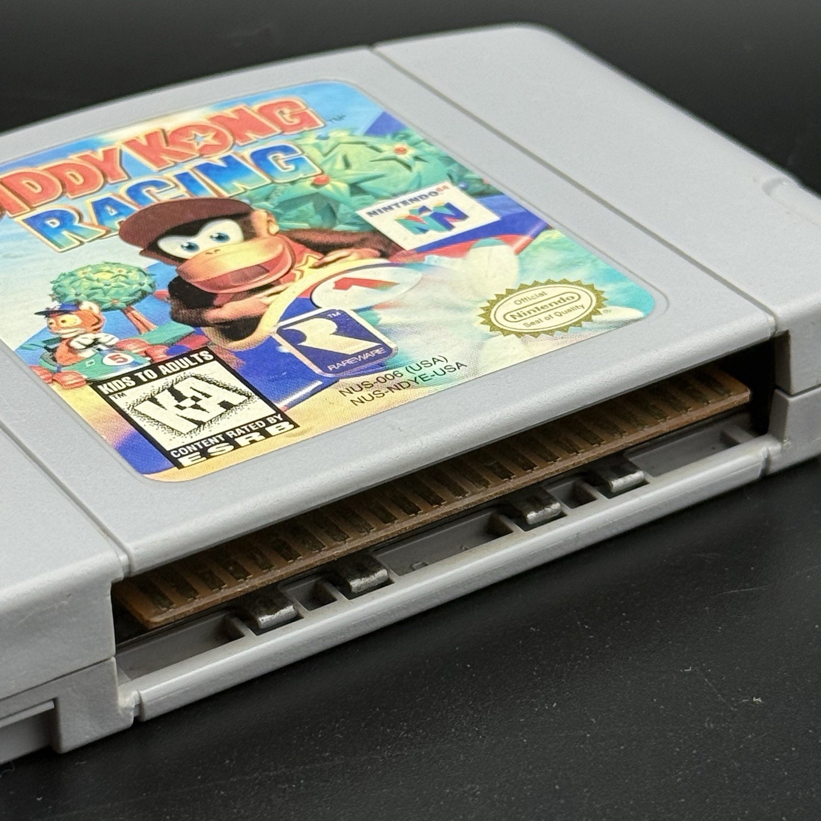 Authentic 1997 Diddy Kong Racing Nintendo 64 N64 Game Cartridge Tested Working