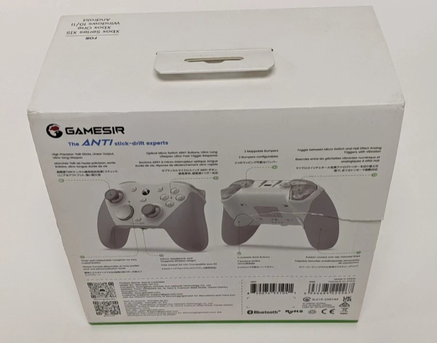 GameSir G7 Pro Tri-Mode Wired Xbox / PC Wireless Controller – White