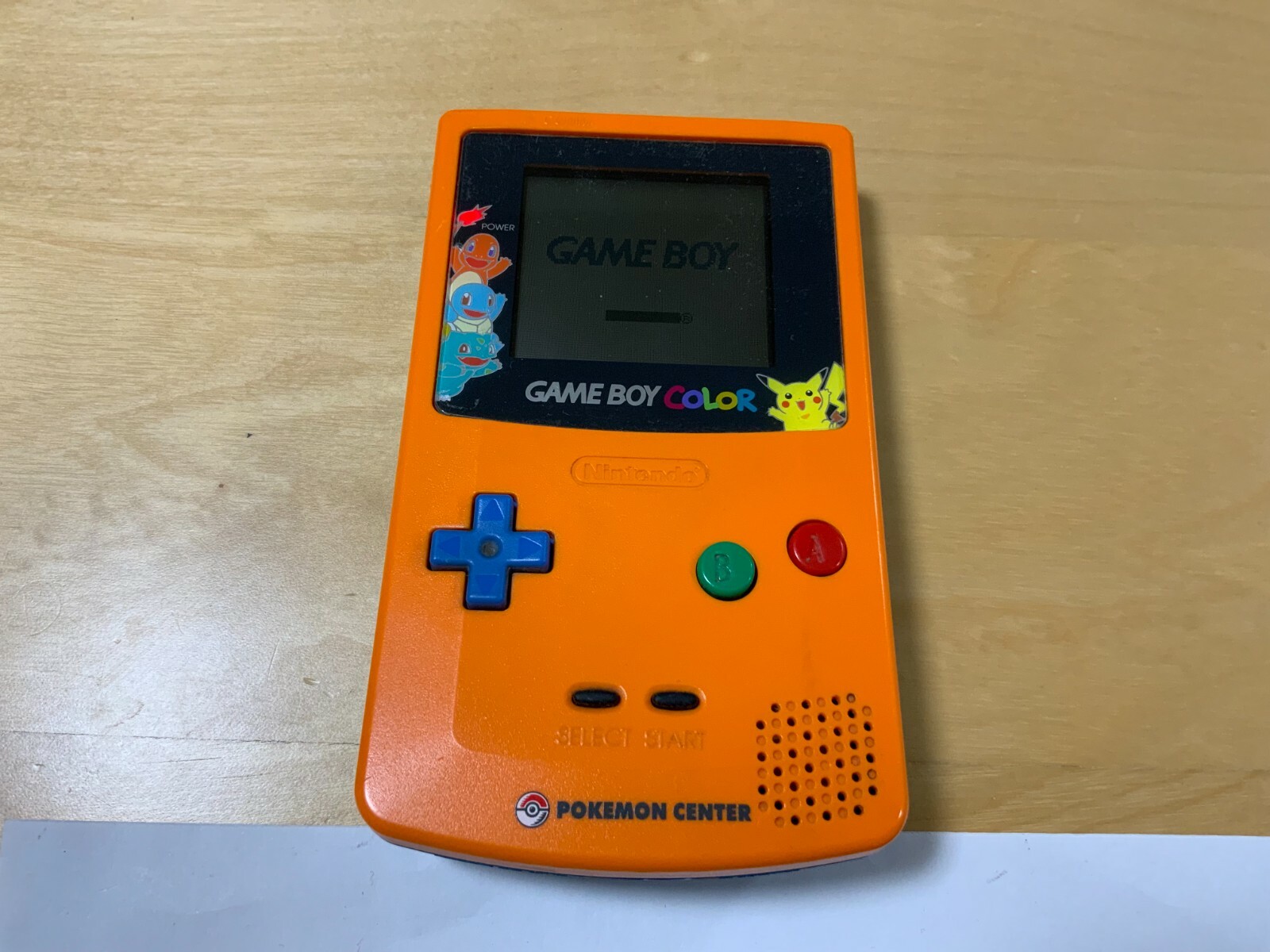 Nintendo Game Boy Color Pokemon Center 3 Years Anniversary [H]