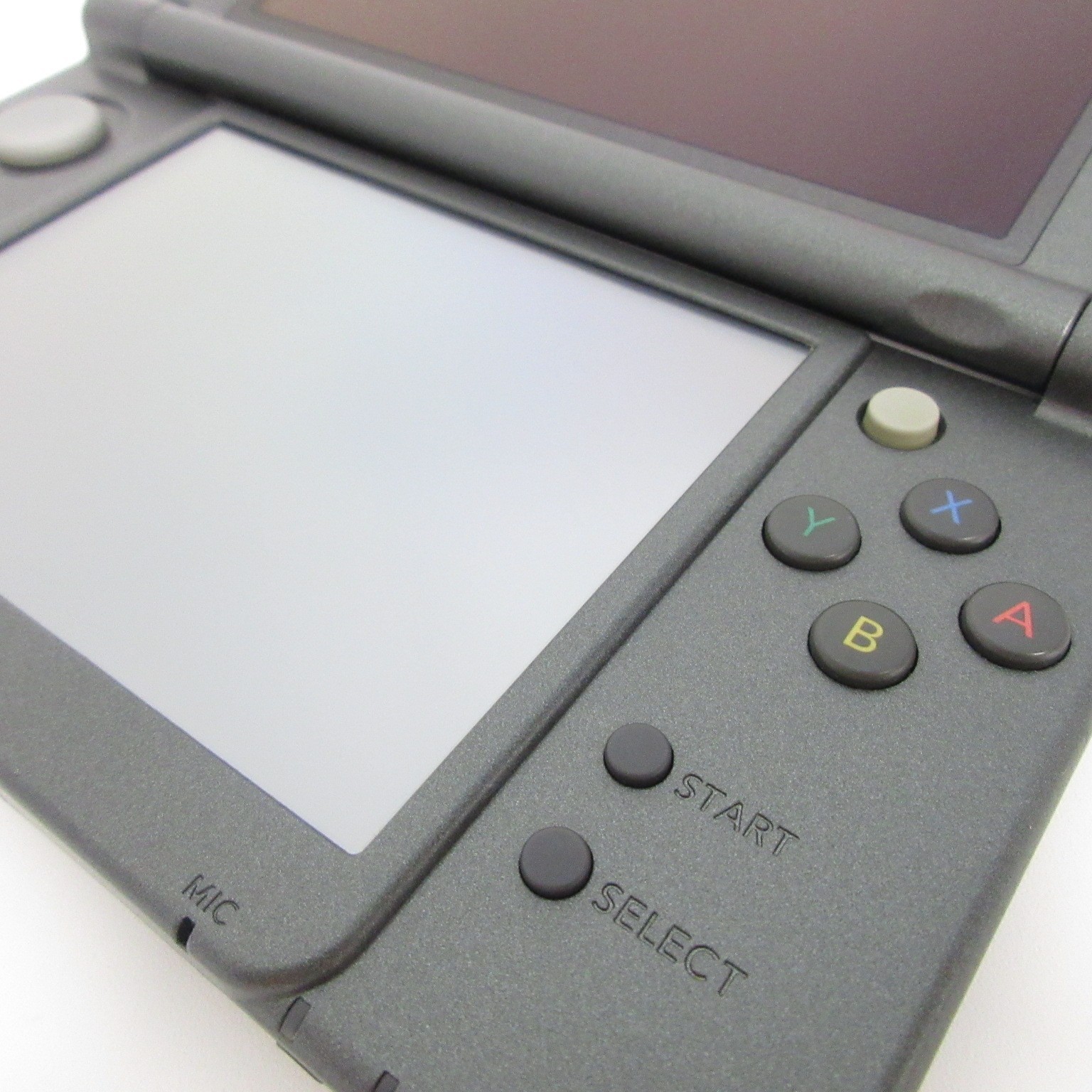 【Excellent】Top IPS Nintendo New 3DS LL XL Metallic Black Console Only Japan Ver.