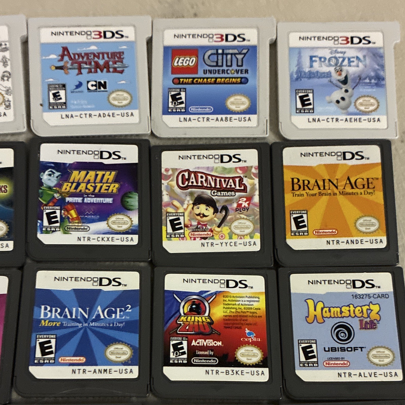 Nintendo DS & 3DS Game Lot Great Conditon All Working You Pick