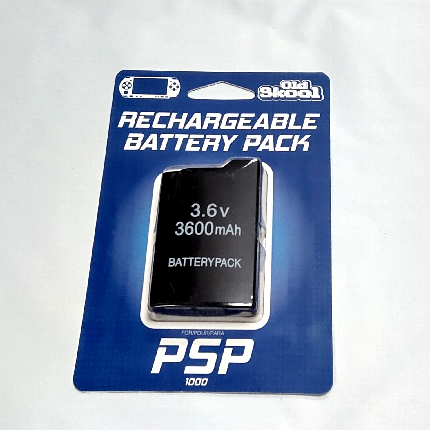 Old Skool Replacement Battery Pack for PSP 1000 (FAT) 3.6v 3600 mAh