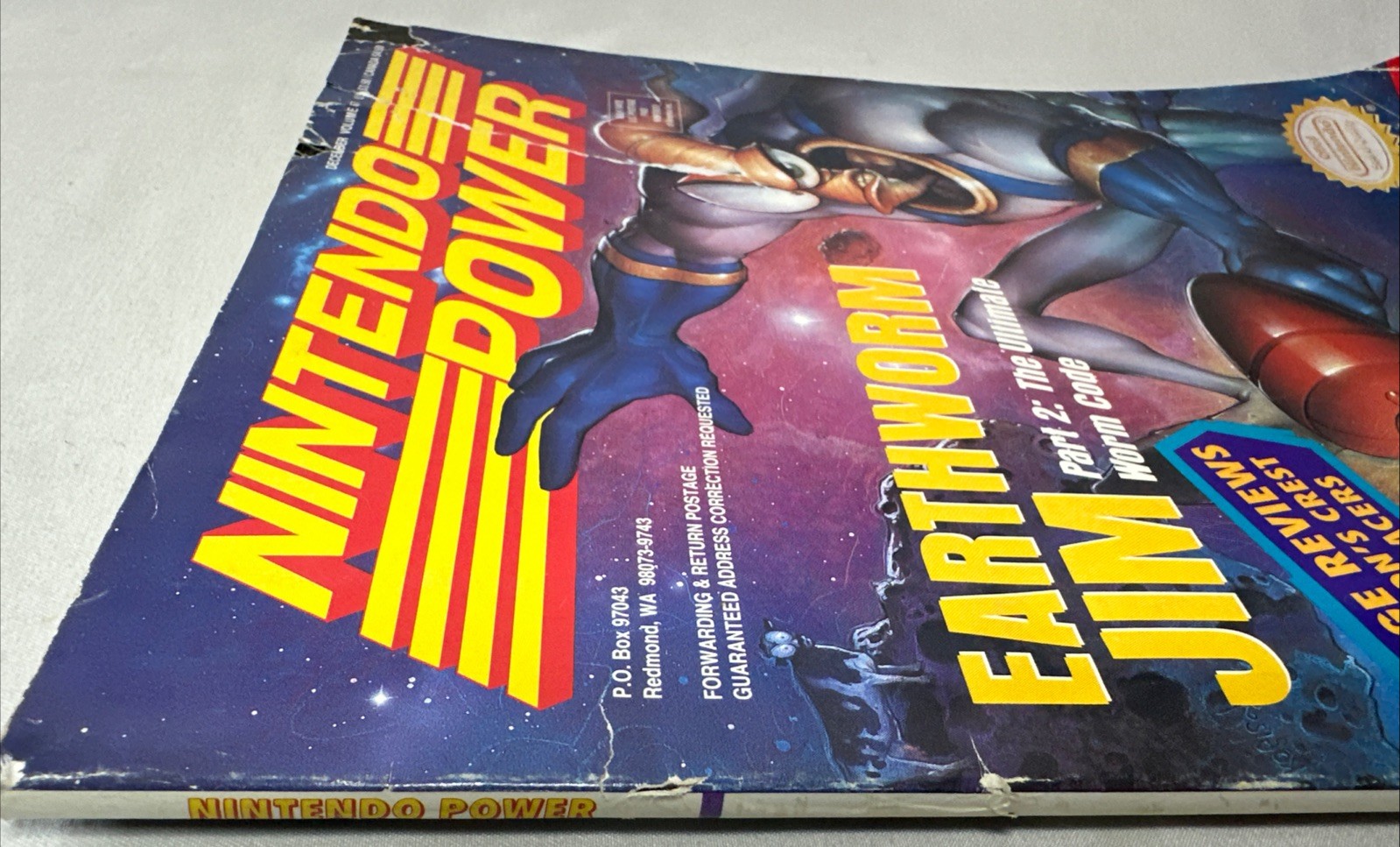 Nintendo Power Magazine 67 1994 Earthworm Jim w/ Poster + Cards + Inserts