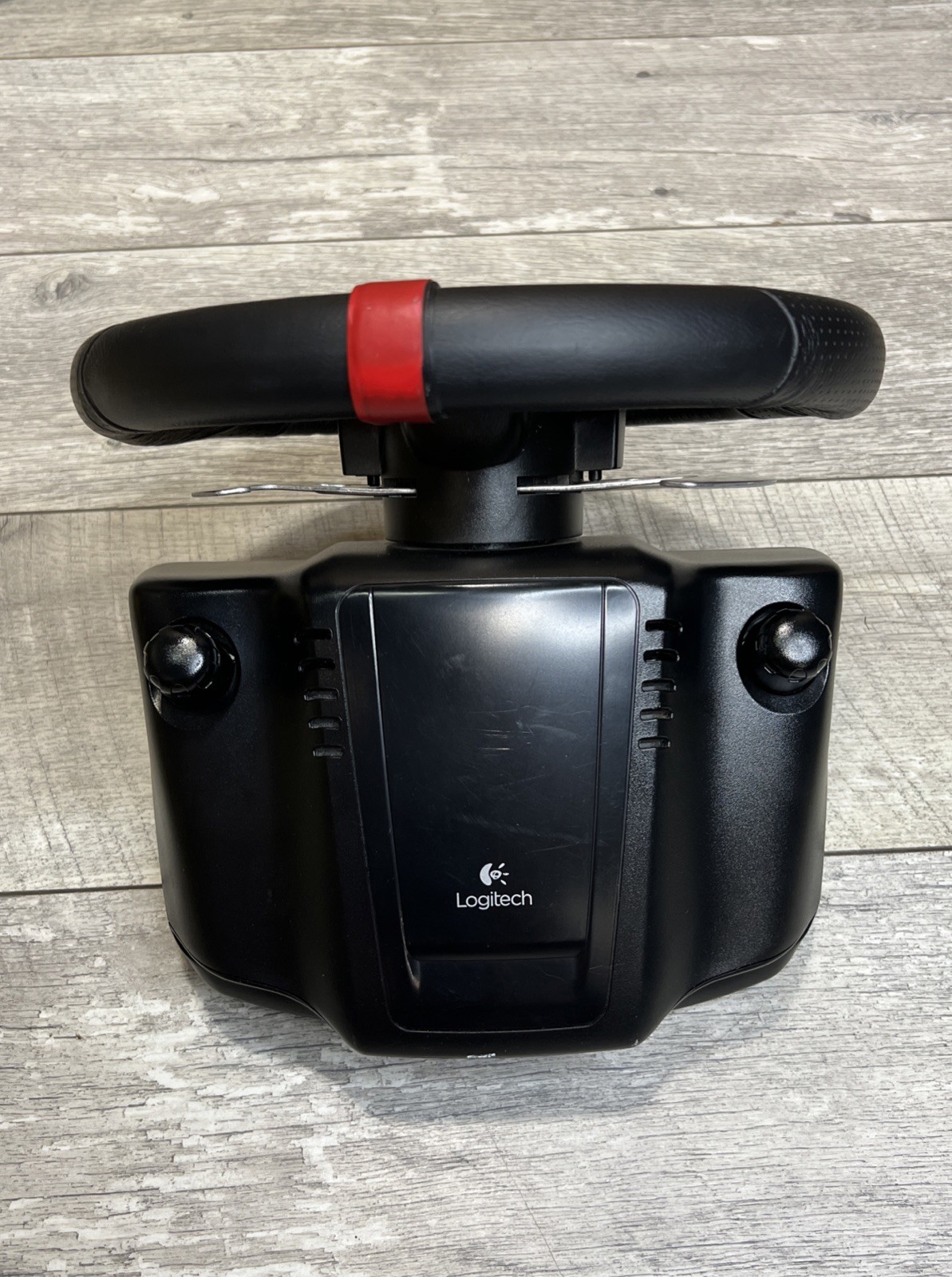 Logitech G27 Steering Wheel Only PS3 PC Racing Sim Base Usb – Works GREAT!