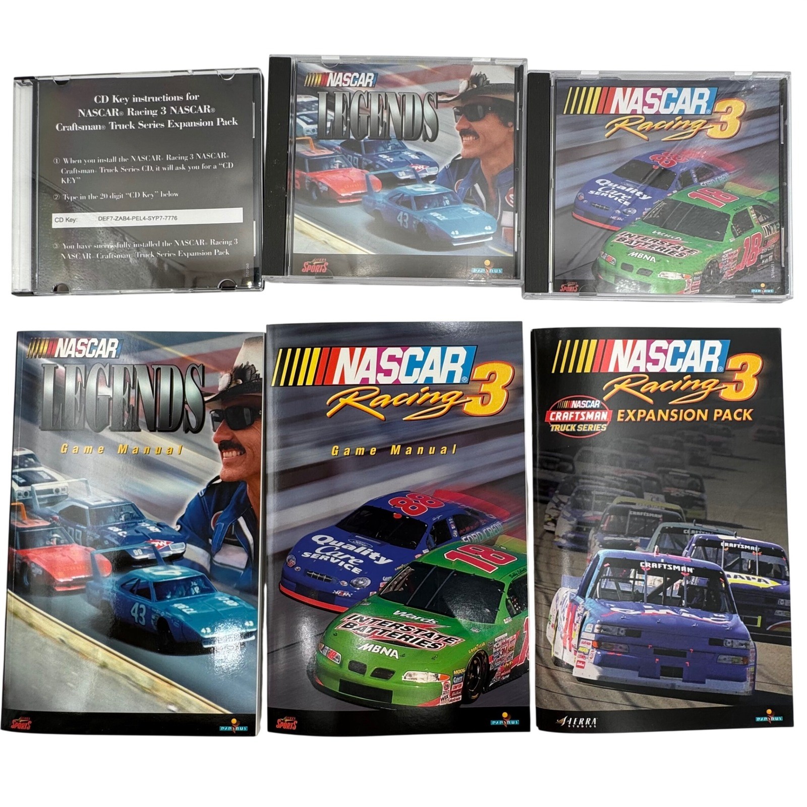 NASCAR Acceleration Pack Racing 3 Legends Expansion PC Game Box Set