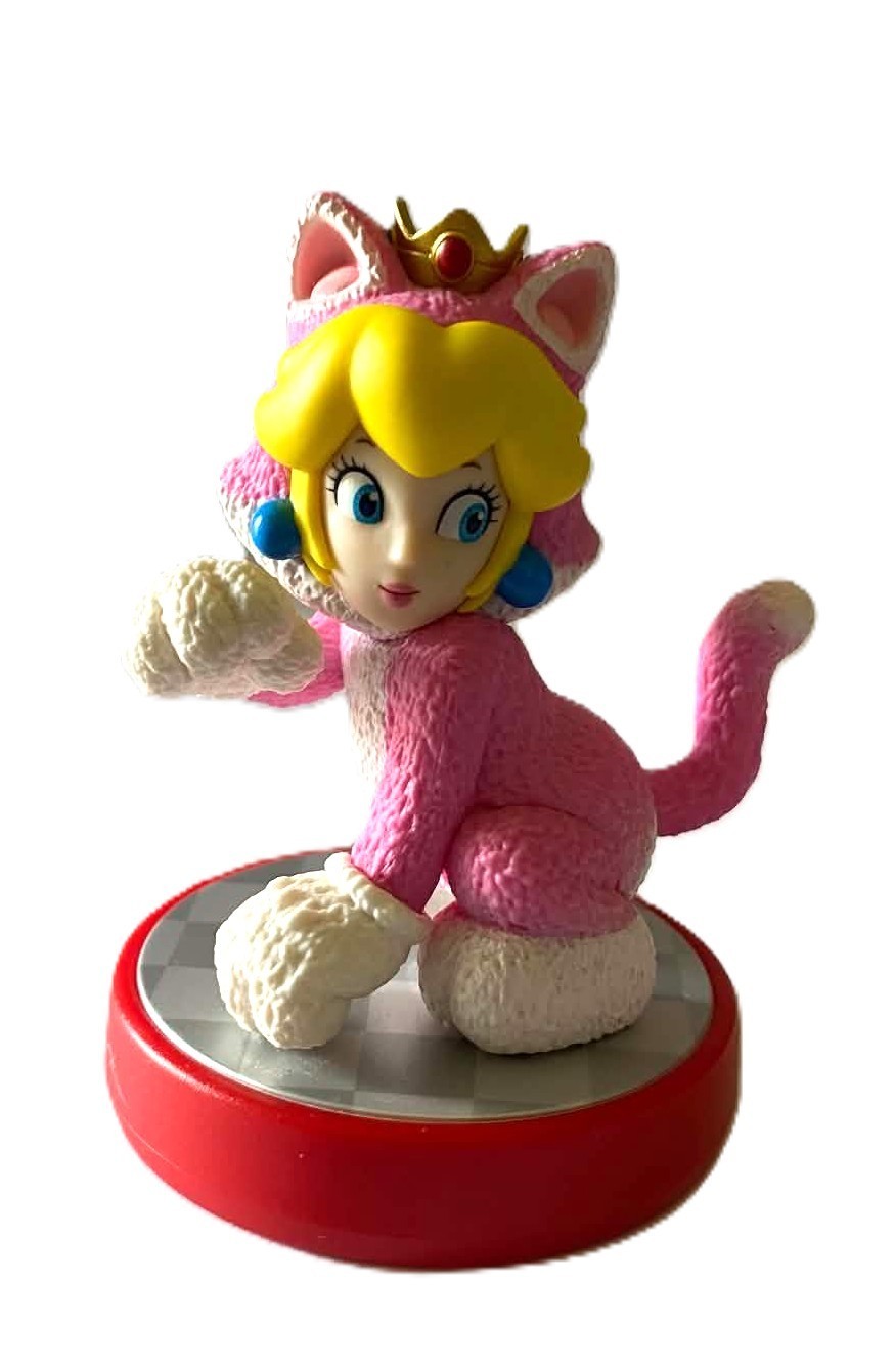 Nintendo Amiibo Super Mario Series Cat Peach Nintendo Wii