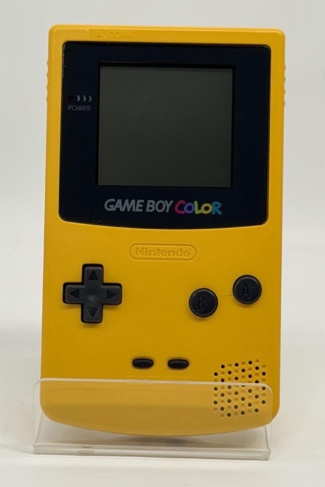 Gameboy Color Console Yellow Dandelion Nintendo GBC Tested Works CGB-001