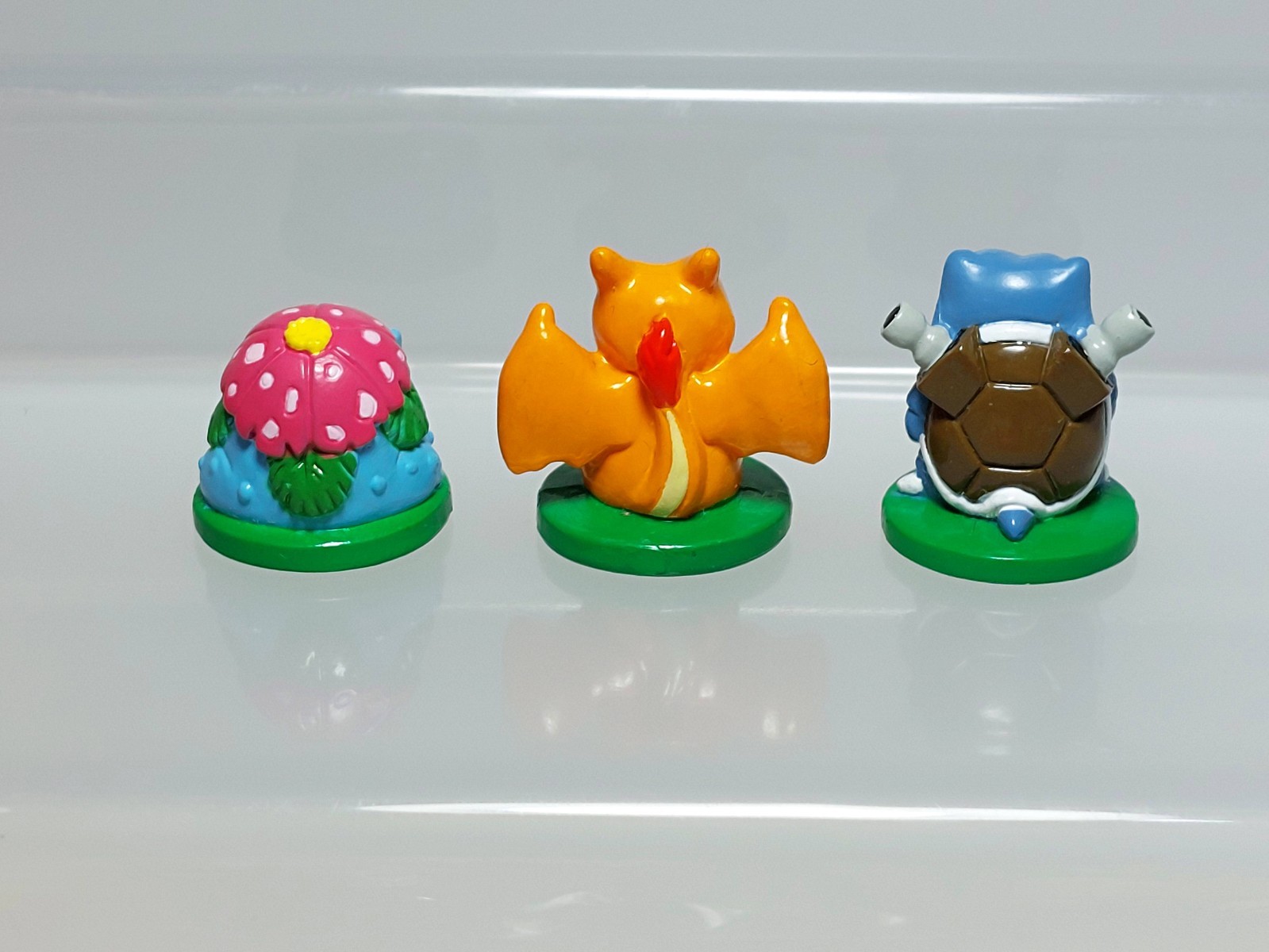 Venusaur Charizard Blastoise Pokemon Minicot Figure Banpresto 2004 T06 0.8-1in