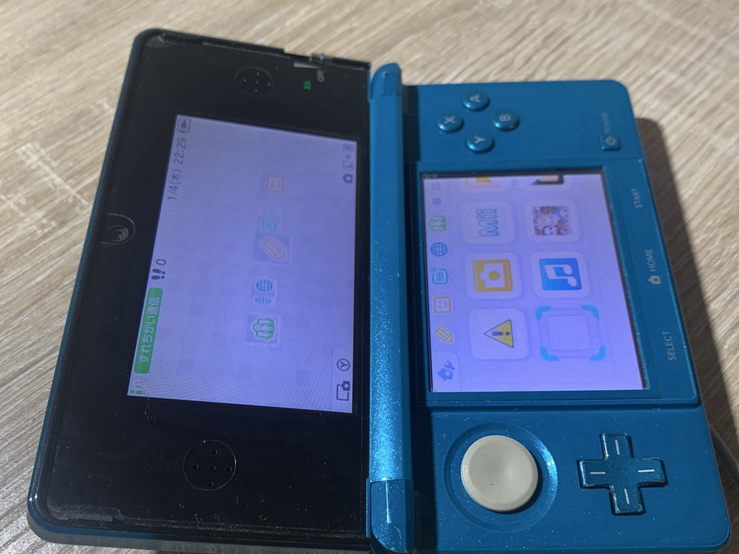 1824 Nintendo 3DS Aqua Blue Good TESTED