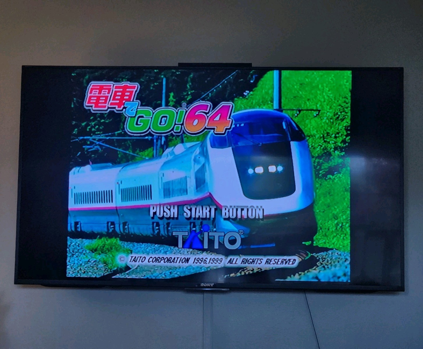 Nintendo Densha De GO Cartridge Japanese For N64 Tested Working US Seller Import