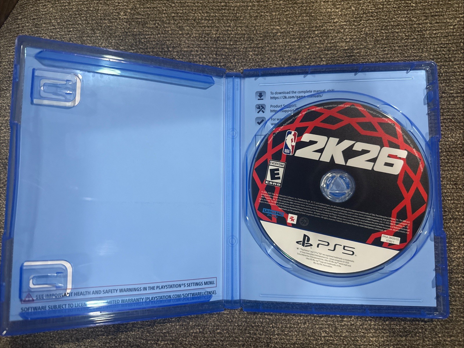 NBA 2K26 – Sony PlayStation 5 – PS5