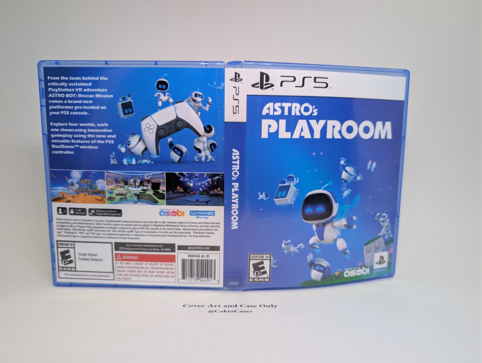 Astro’s Playroom – PS5 Empty Case (No Game)