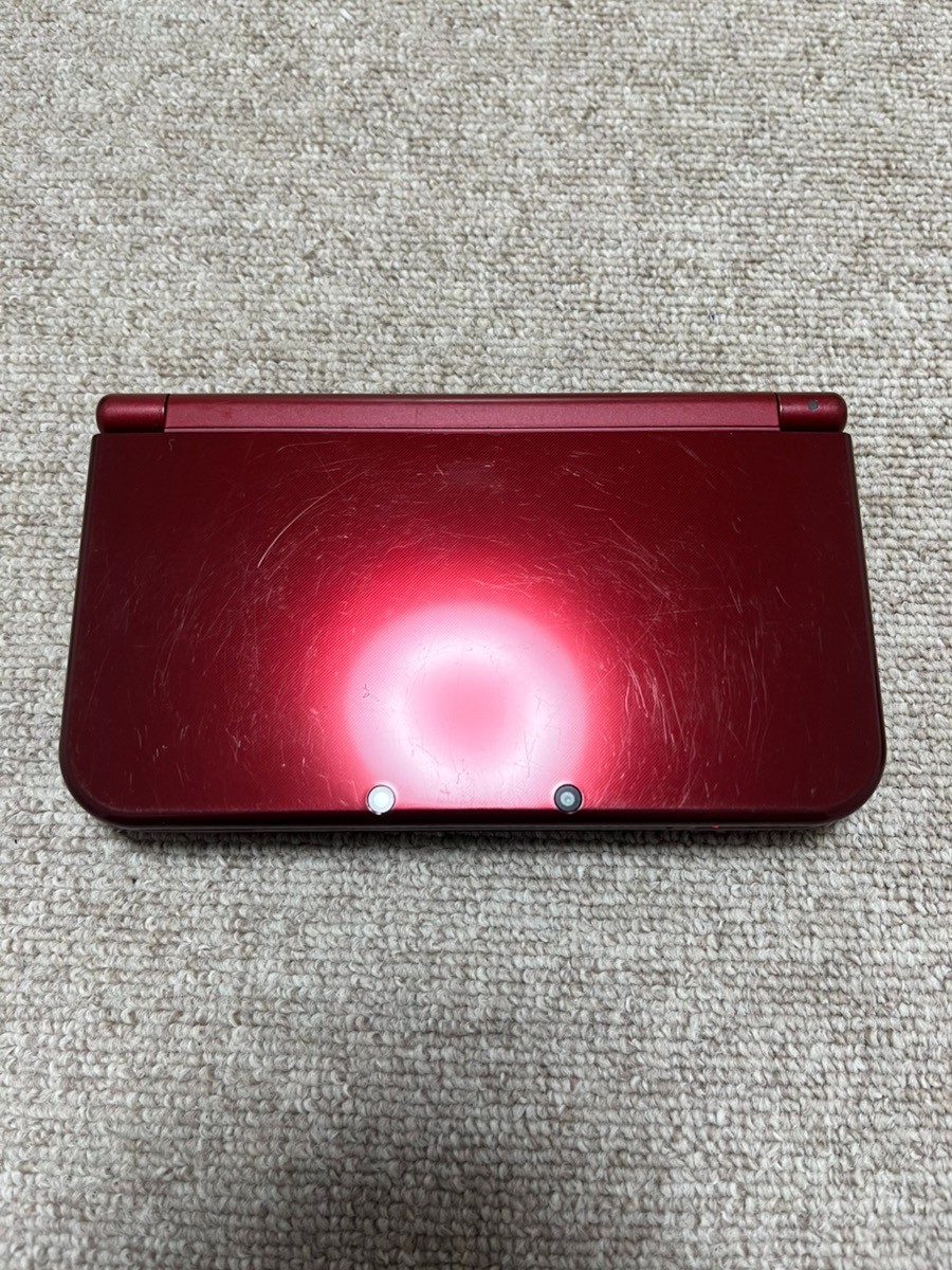 New 3DS LL XL Metalic red Japan Nintendo Console region Japanese B982 dual IPS