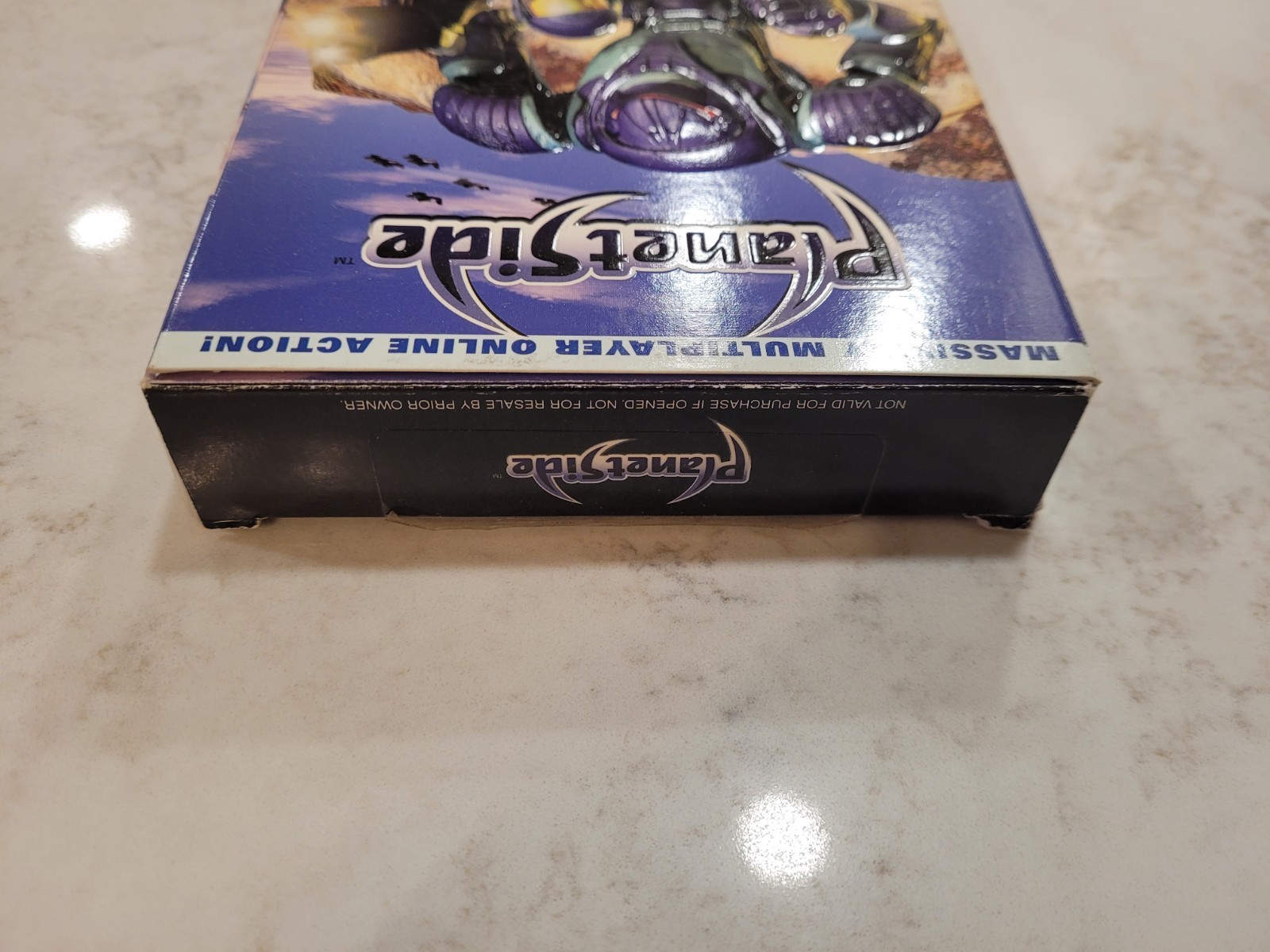Vintage Sony Online Entertainment PlanetSide PC Game CD-ROM 2003 Complete
