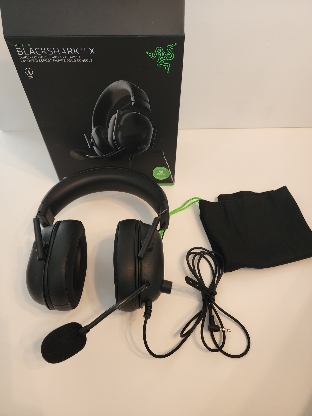 Razer BlackShark V2 X WIRED Gaming Headset 7.1 Surround PC, PS5, Xbox, Switch™