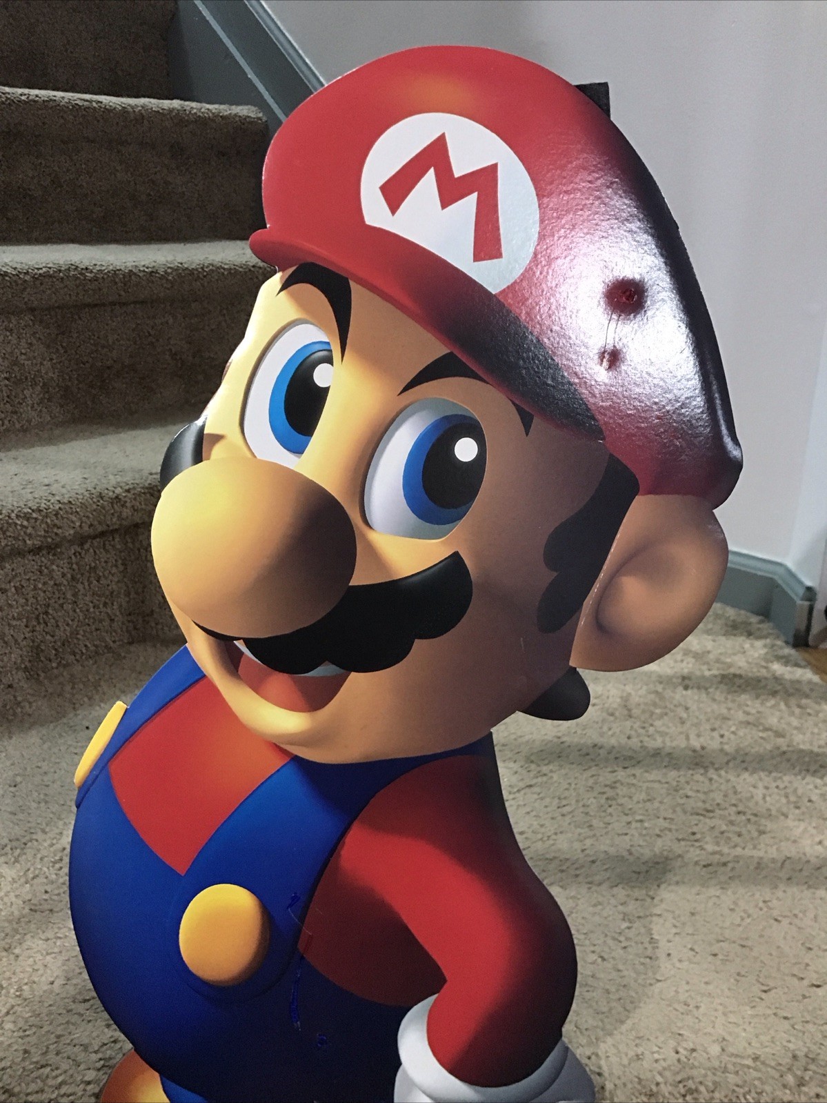Nintendo 64 Super Mario N64 N64M30CS Cut Out Standee Store Display Launch Promo