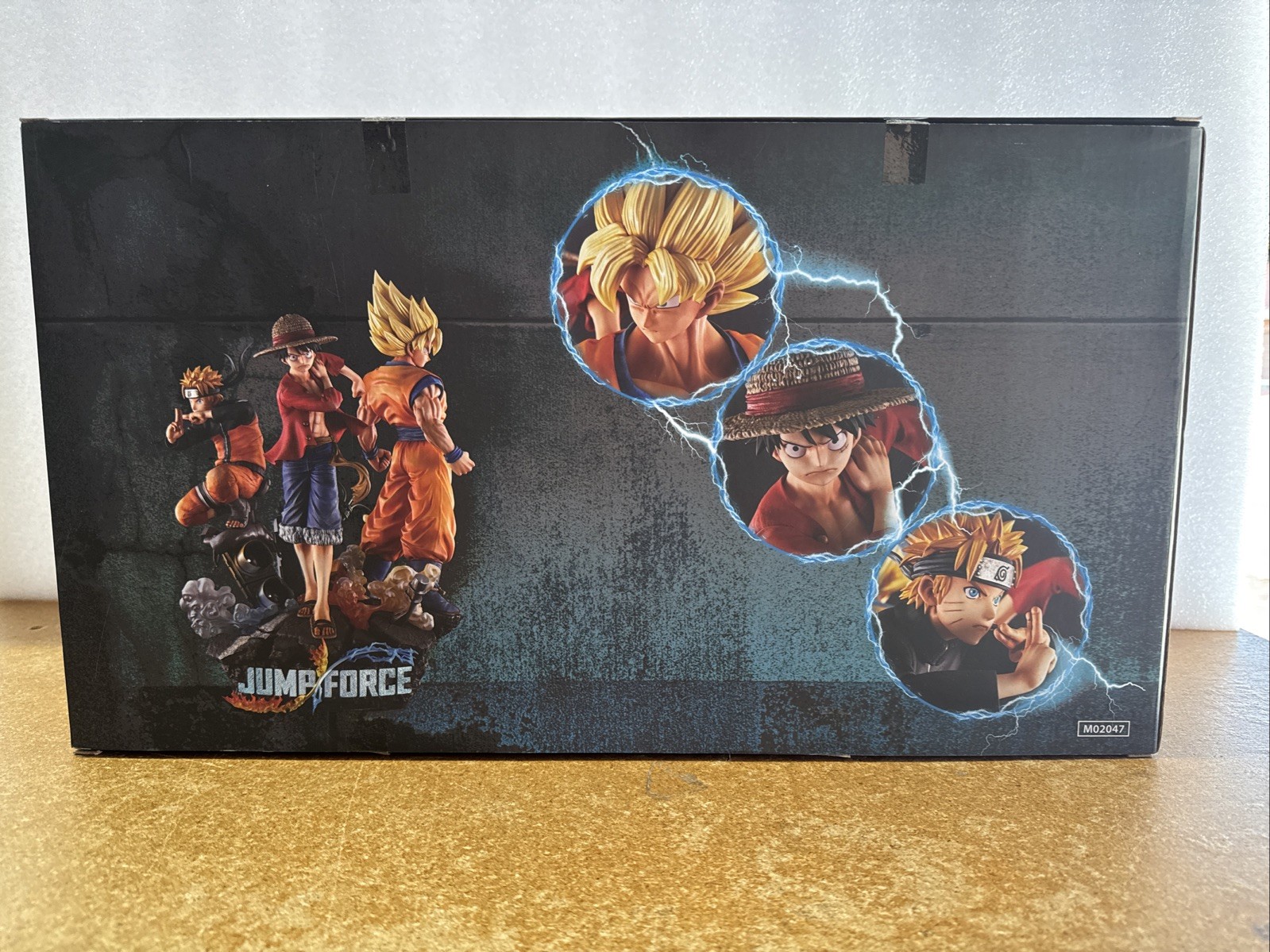 *Statue Only, No Game* Jump Force Collector’s Edition Goku Naruto & Luffy Figure