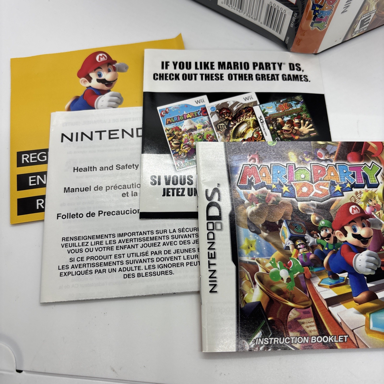 Mario Party DS – Nintendo DS – CIB Complete – Authentic – Great Condition