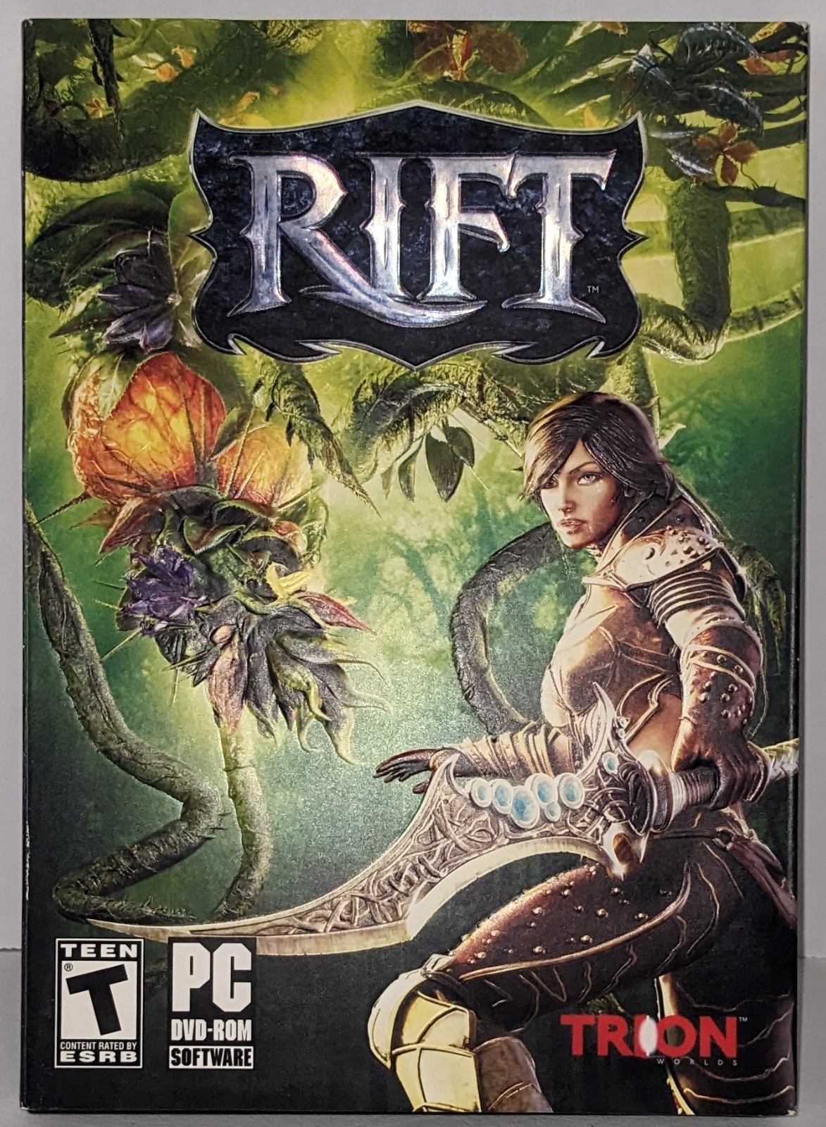 Rift PC DVD-ROM Video Game W/ Original Slipcover 2011 Trion Worlds