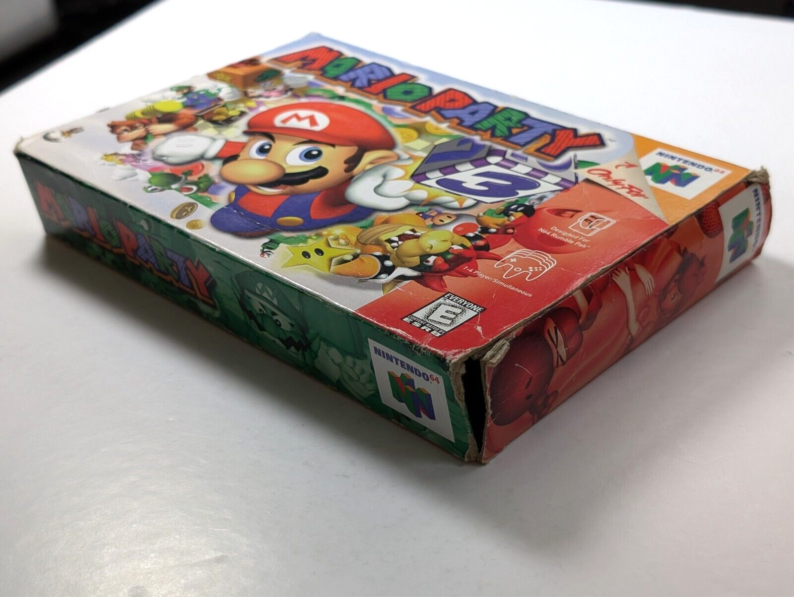 Mario Party 1 Nintendo 64 N64 with box (two flaps missing) authentic