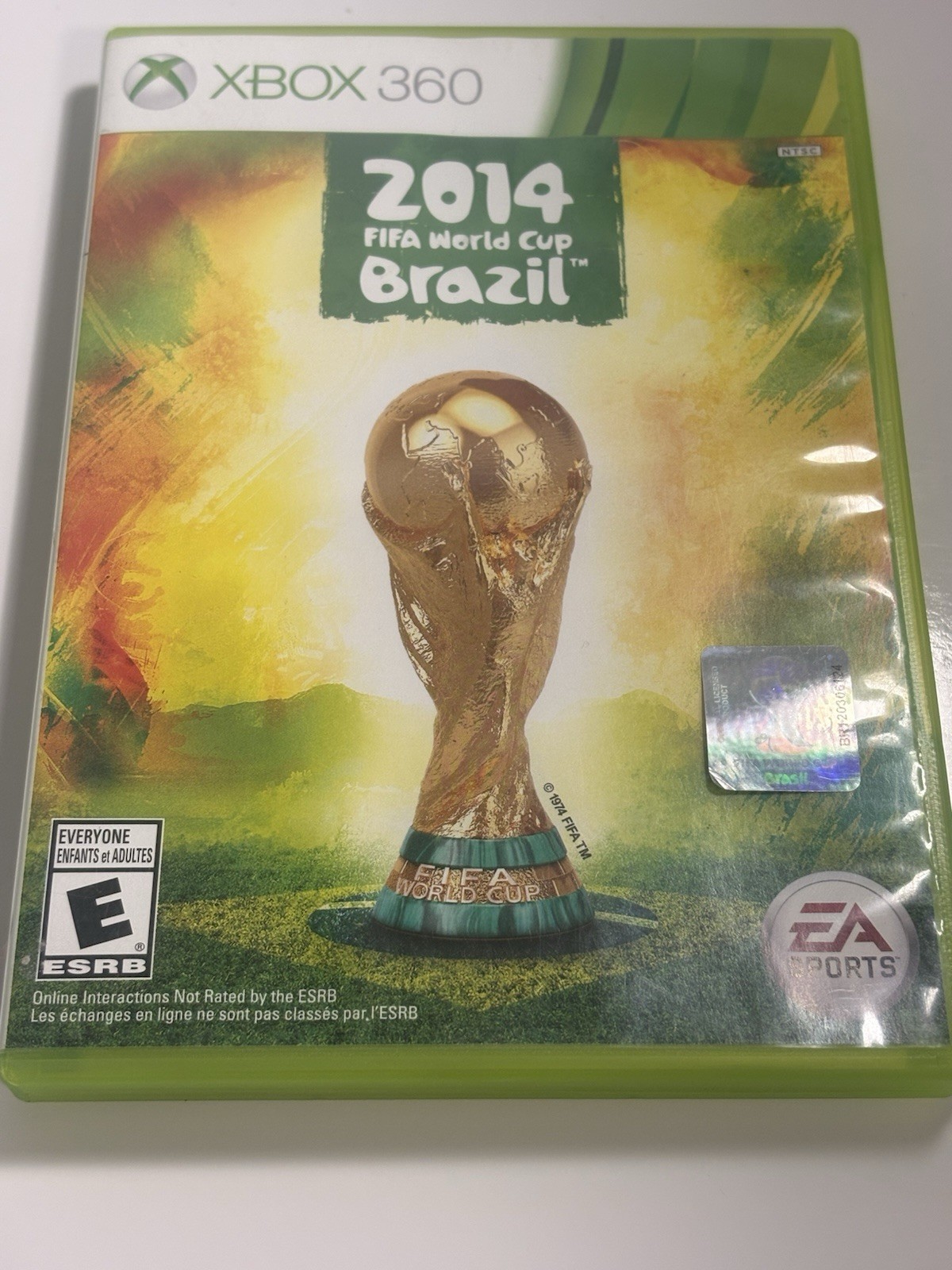 2014 FIFA World Cup Brazil Xbox 360 Game Microsoft Soccer EA Sports – CIB