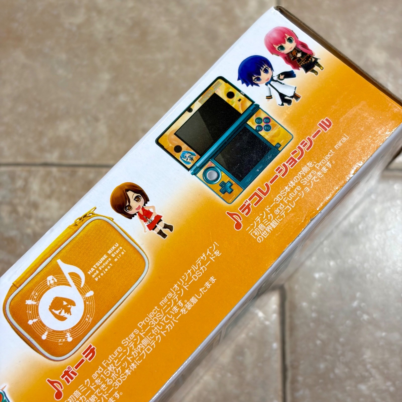 Hori Hatsune Miku Project Mirai Accessory Set for Nintendo 3DS Brand New Case
